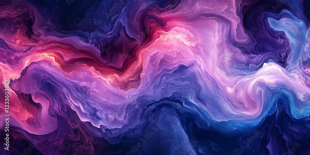 Fototapeta premium Buttes Relaxing fluid imagery for promoting