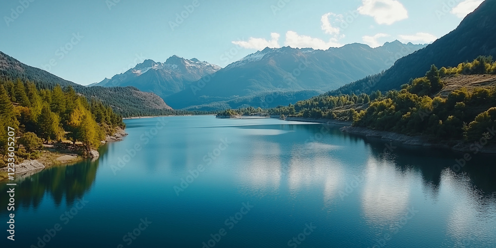 Obraz premium Relaxing fluid imagery for promoting