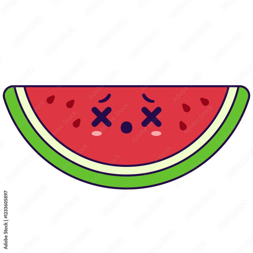 watermelon cartoon watermelon cartoon
