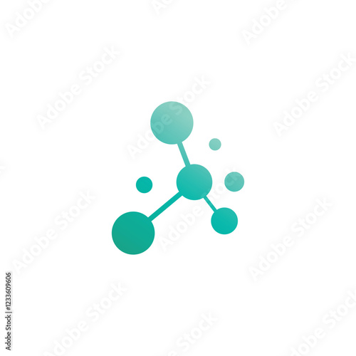 Molecule symbol logo template vector illustration design