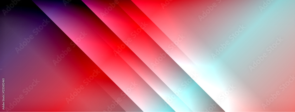 Colorful gradient with lines made of shadow and light. Creative background Colorful gradient with lines made of shadow and light. Creative background