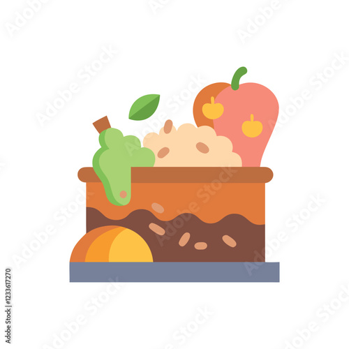  Composting Icon for Organic Waste