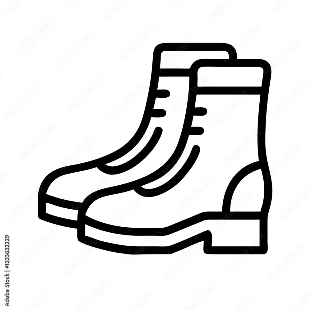 boots icon design boots icon design