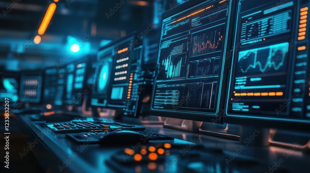 Cybersecurity Command Center: Advanced Data Analysis and Monitoring Cybersecurity Command Center: Advanced Data Analysis and Monitoring