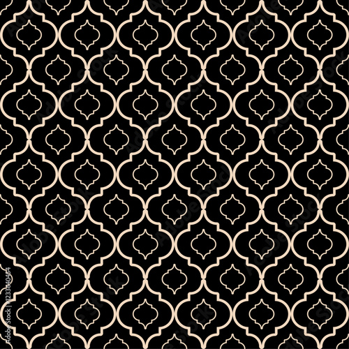 seamless moroccan pattern abstract background textures graphic design print for fabric surface design packaging vector
