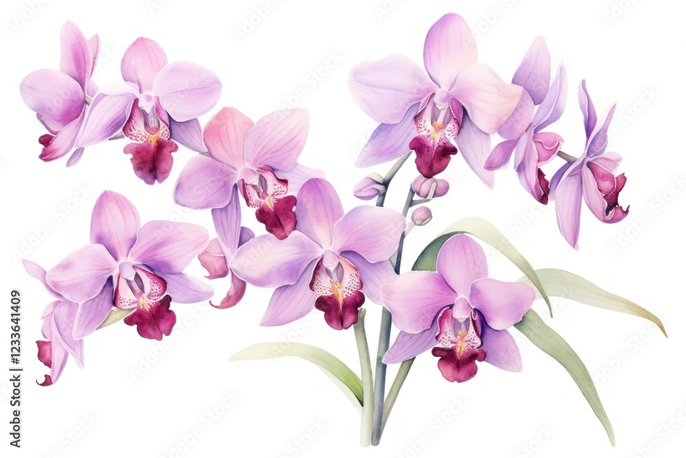 Obraz premium Orchids orchid flower plant.