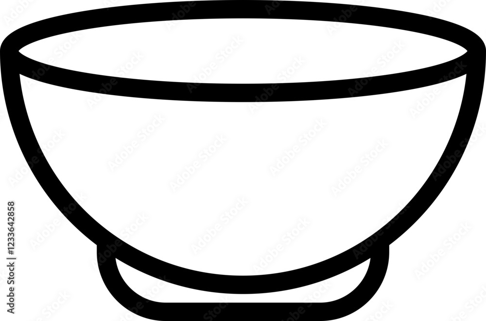 various dishware� vector outline various dishware� vector outline