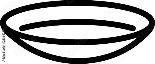 various dishware� vector outline