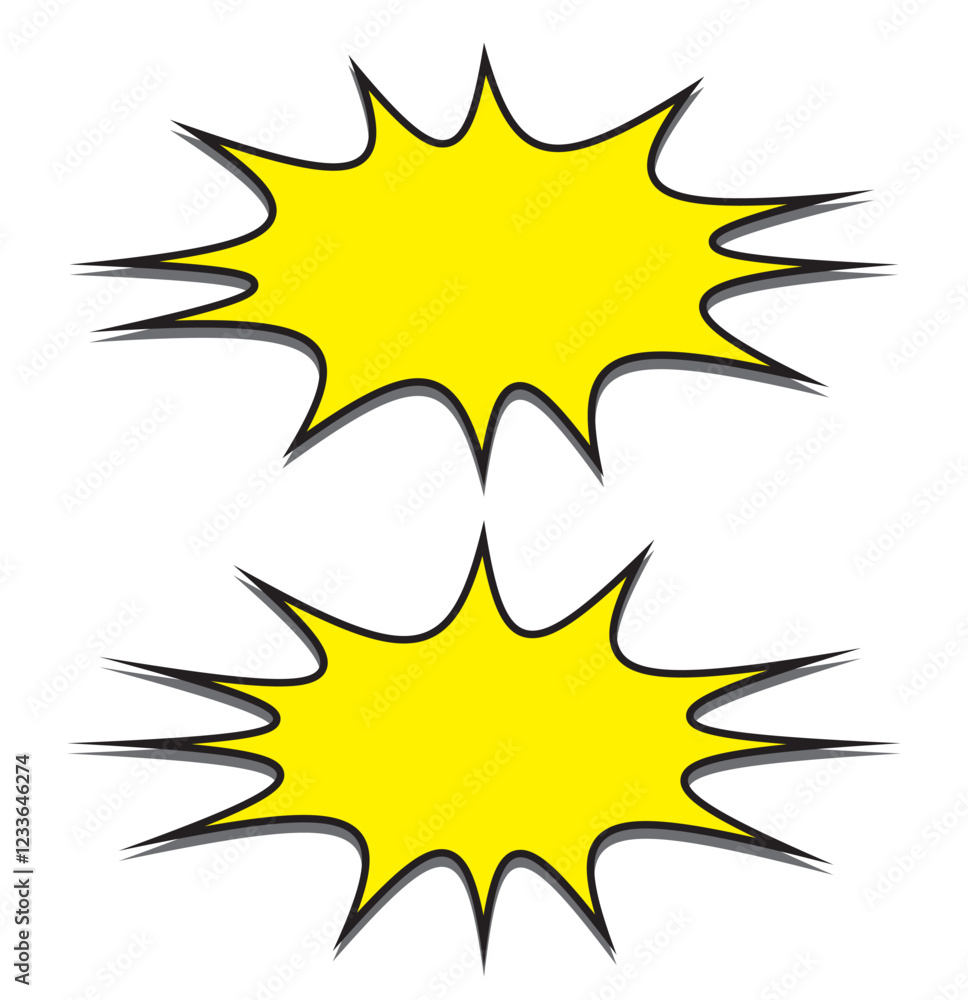 comic expression bubble icon over white background. colorful design. vector illustration. comic expression bubble icon over white background. colorful design. vector illustration.