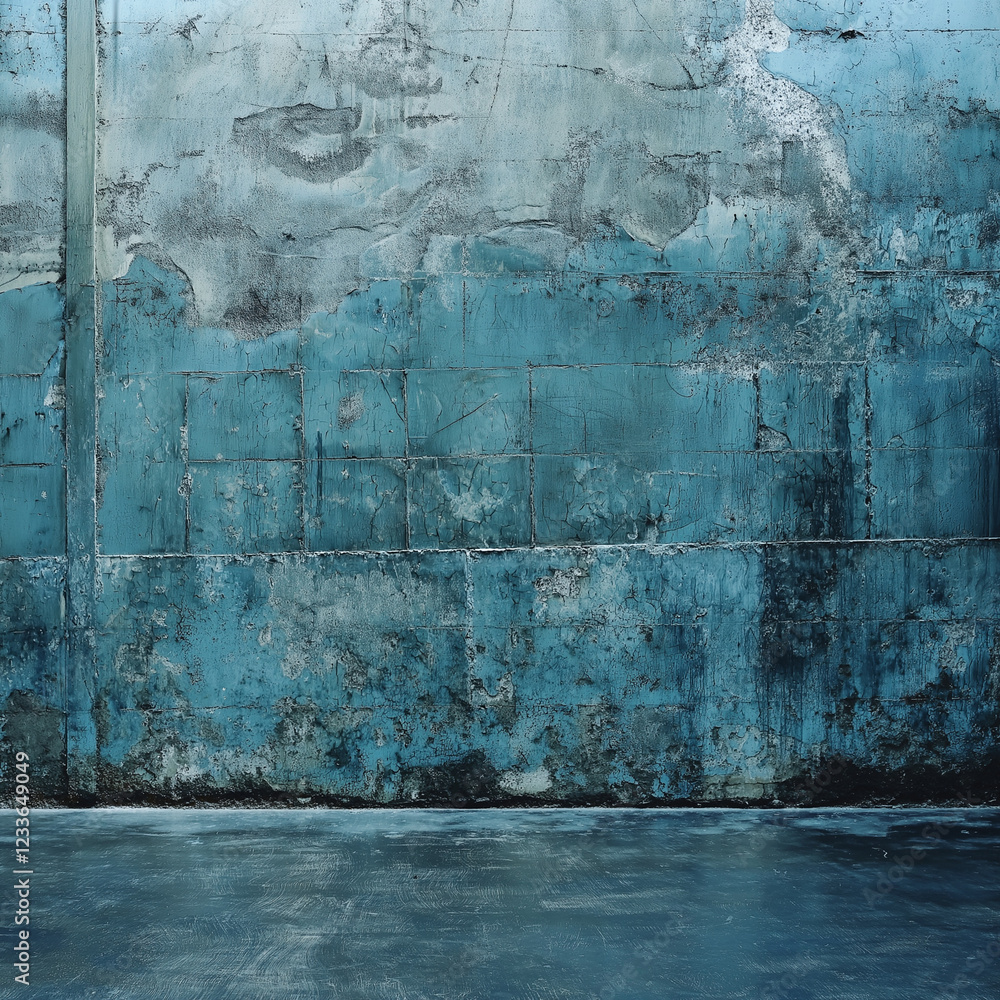 Obraz premium Blue and Grey Textured Background 