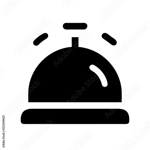 hotel bell icon design