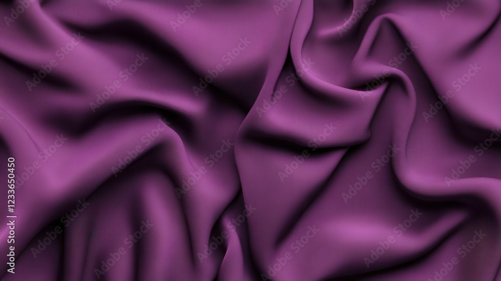 Deep Purple Drape: Luxurious, rich purple fabric forms elegant, flowing drapes and folds, creating a sophisticated and textural background. Deep Purple Drape: Luxurious, rich purple fabric forms elegant, flowing drapes and folds, creating a sophisticated and textural background.