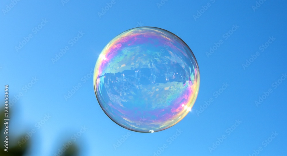 soap bubbles in the sky soap bubbles in the sky