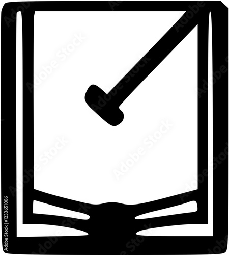 단순한 일상 아이콘 일러스트