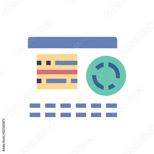  Modern SEM Icon for Digital Advertising