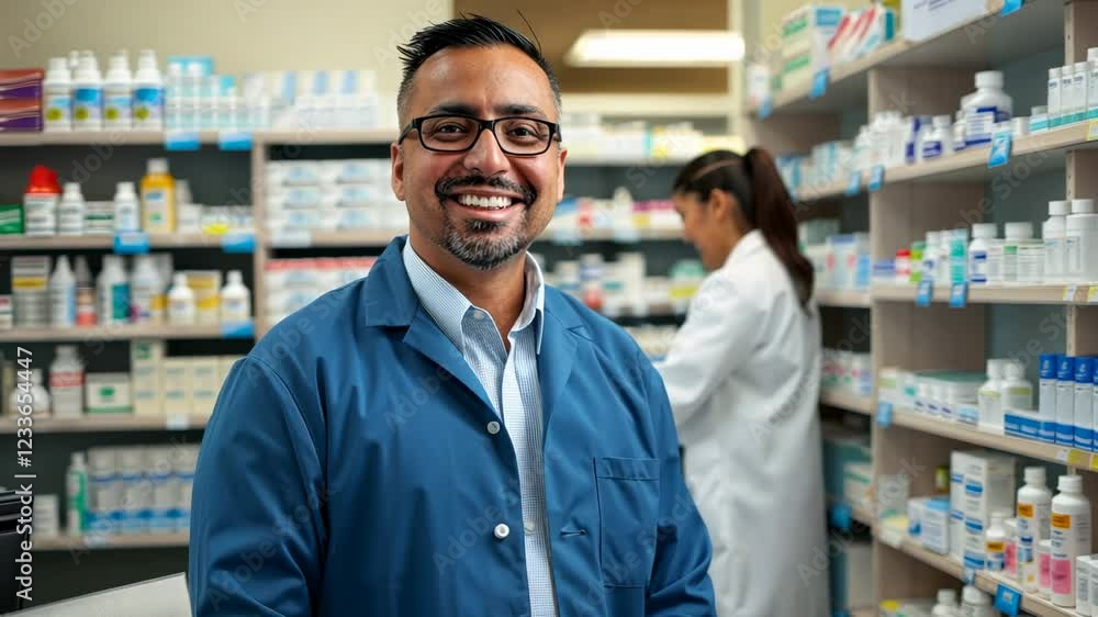 The Smiling Pharmacist Portrait The Smiling Pharmacist Portrait
