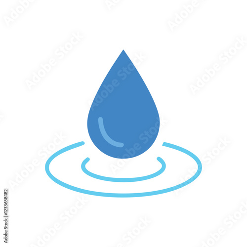  Stylish Water Drop Icon for Eco-Friendly Initiatives