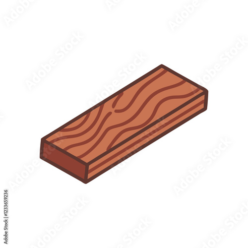  Stylish Wood Plank Icon for Design