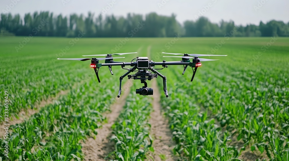 AI-powered drone surveying agricultural fields AI-powered drone surveying agricultural fields