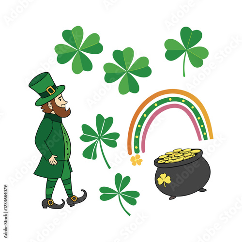 st patricks day leprechaun