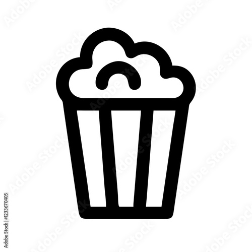 popcorn icon design