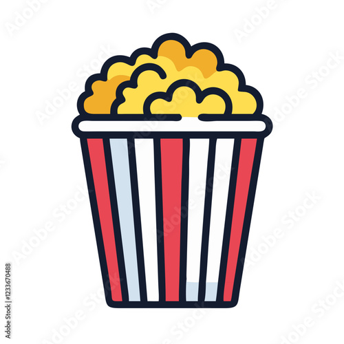 popcorn icon design