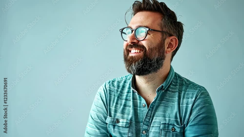 The Confident Smiling Man The Confident Smiling Man
