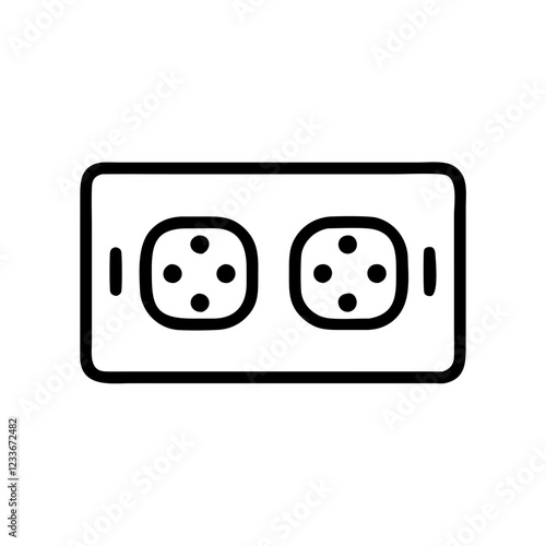 power socket icon design