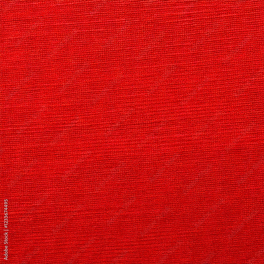 Fototapeta premium Close up of red fabric