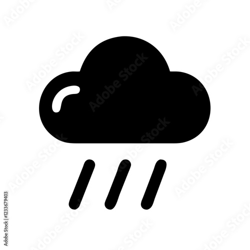 raining icon design