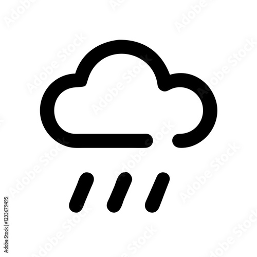 raining icon design