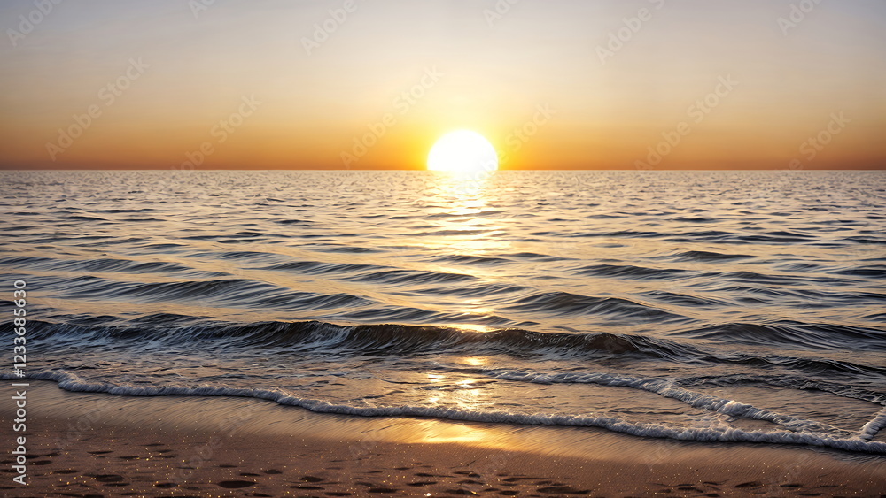 Obraz premium sea island background ocean water travel vacation