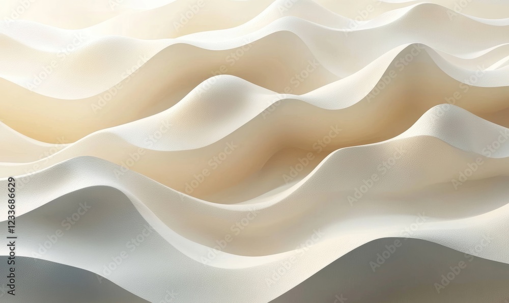Creamy Waves Abstract Background Creamy Waves Abstract Background