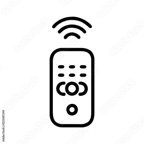 remote control icon design