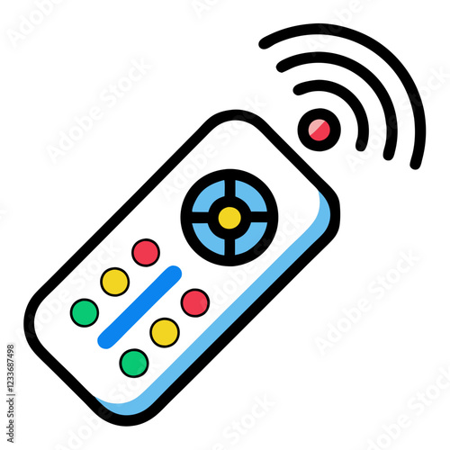 remote control icon design