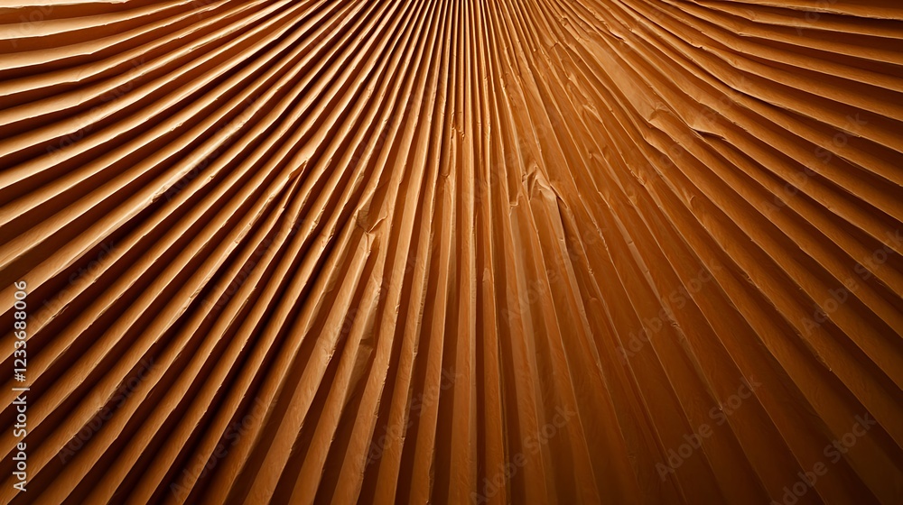 Obraz premium Abstract Brown Radial Pattern Texture Background