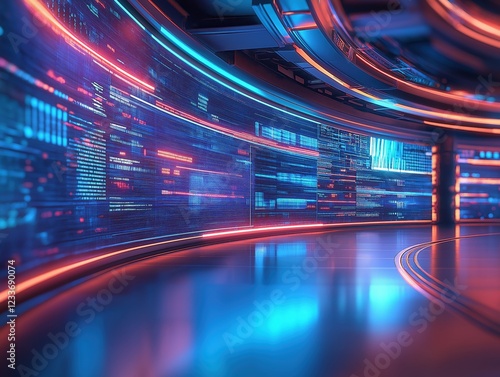 digital abstract background, monitor, news, television, speed, motion, security, breaking news, breaking news