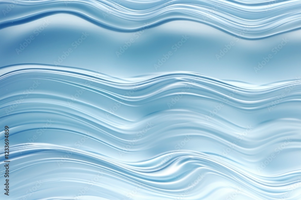 Fototapeta premium Abstract blue water flow background