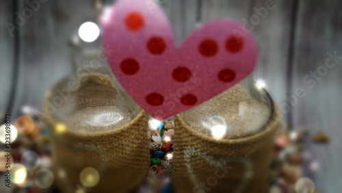 Valentines Day with pictures of flowers, hearts and Background make you feel the Love in the Air