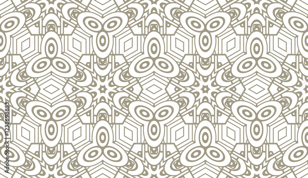 Fototapeta premium original seamless pattern with modern ornament. geometric style. fashion, interior design