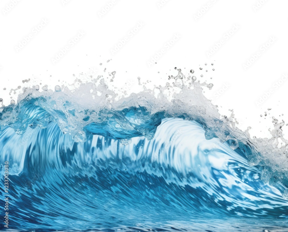 Abstract blue water flow background Abstract blue water flow background