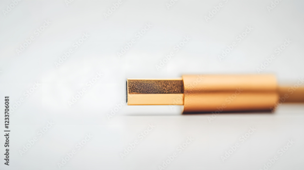 Close-up of a stretched charging cable on a minimalist desk, emphasizing the clean and modern workspace.
Close-up of a stretched charging cable on a minimalist desk, emphasizing the clean and modern workspace.