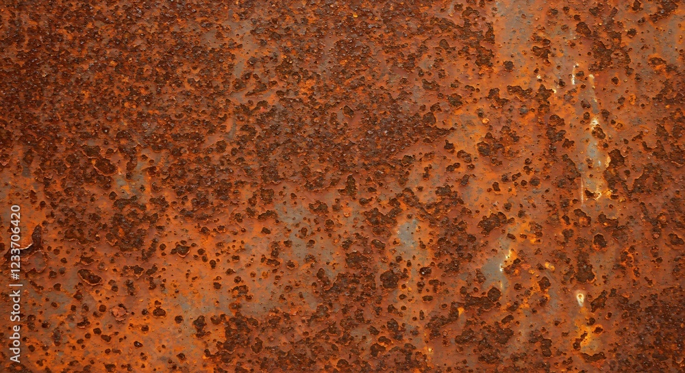 A heavily rusted metal surface with an uneven, corroded texture, featuring reddish-brown oxidation, pitted areas, and scattered patches of exposed metal. A heavily rusted metal surface with an uneven, corroded texture, featuring reddish-brown oxidation, pitted areas, and scattered patches of exposed metal.