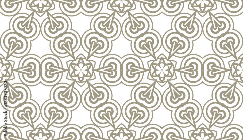 Creative seamless geometric pattern. Modern vector illustration. For template, cover, background Creative seamless geometric pattern. Modern vector illustration. For template, cover, background
