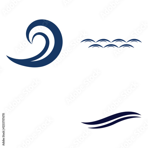 Wave Logo Vector Art, Icons, and Graphics