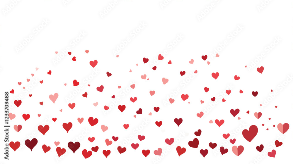 Valentines heart icon pattern Valentines heart icon pattern