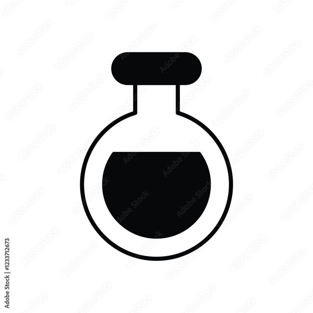 Potion icon design stock illustration Potion icon design stock illustration