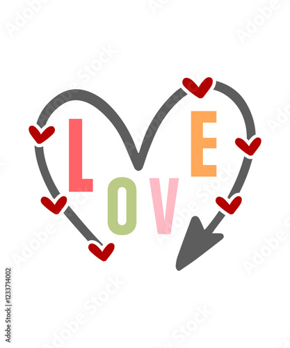 Valentine's Day SVG Bundle, Valentine's Day SVG, Heart svg, Love svg, Valentine svg, Valentines svg, Cupid svg, Valentine Quote, Love png designs, 