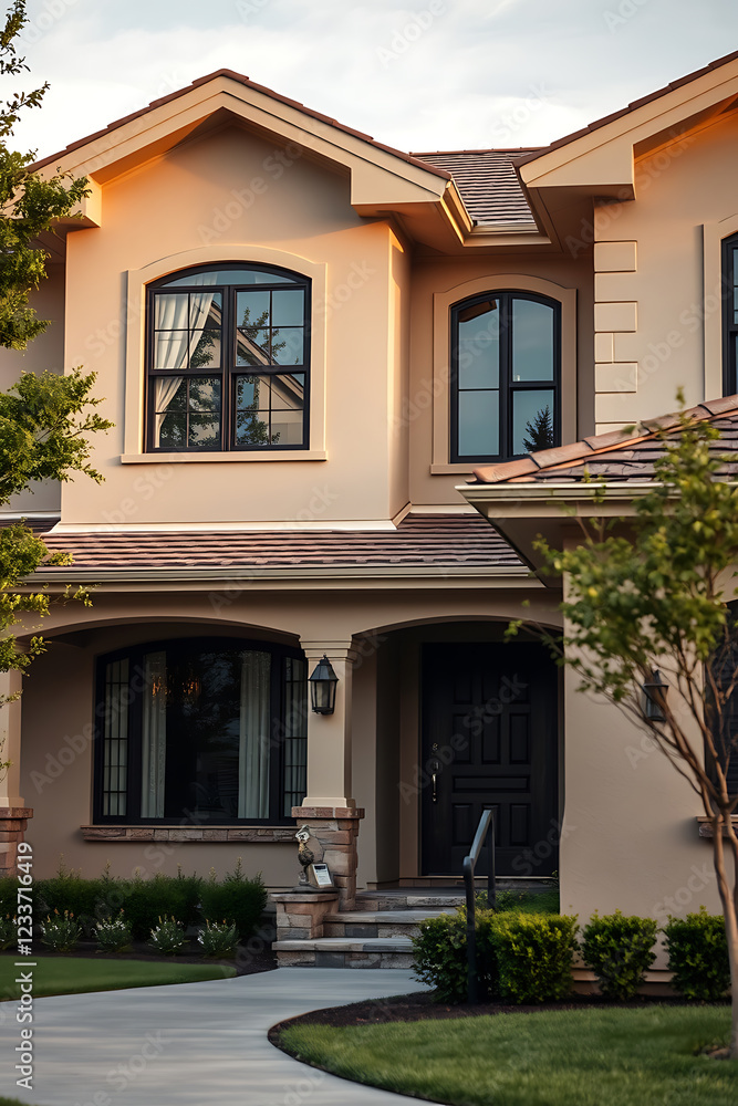 Luxury Home Exterior: Modern Architecture and Landscaping Design Luxury Home Exterior: Modern Architecture and Landscaping Design