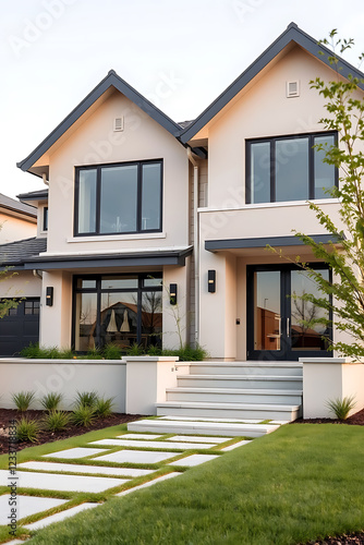 Luxury Modern House Exterior: Dream Home Design, Contemporary Architecture, Real Estate